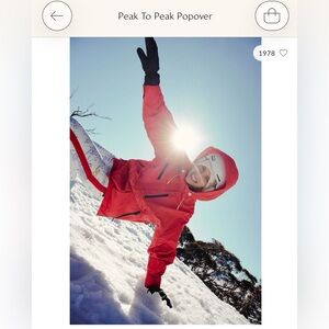Free People Peak to Peak Popover